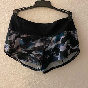 Size 2 Lulu Lemon Track shorts